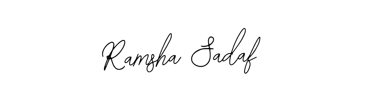 See photos of Ramsha Sadaf official signature by Spectra . Check more albums & portfolios. Read reviews & check more about Bearetta-2O07w font. Ramsha Sadaf signature style 12 images and pictures png