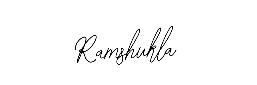 Ramshukla stylish signature style. Best Handwritten Sign (Bearetta-2O07w) for my name. Handwritten Signature Collection Ideas for my name Ramshukla. Ramshukla signature style 12 images and pictures png