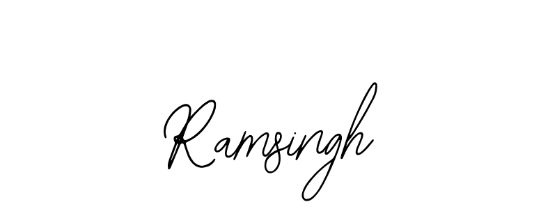 if you are searching for the best signature style for your name Ramsingh. so please give up your signature search. here we have designed multiple signature styles  using Bearetta-2O07w. Ramsingh signature style 12 images and pictures png
