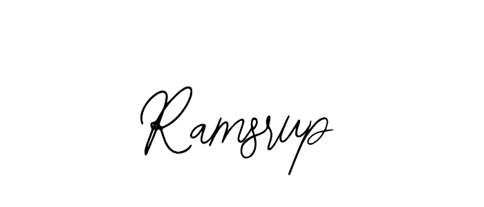 Make a beautiful signature design for name Ramsrup. With this signature (Bearetta-2O07w) style, you can create a handwritten signature for free. Ramsrup signature style 12 images and pictures png