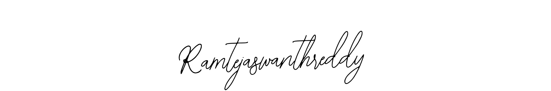 Create a beautiful signature design for name Ramtejaswanthreddy. With this signature (Bearetta-2O07w) fonts, you can make a handwritten signature for free. Ramtejaswanthreddy signature style 12 images and pictures png