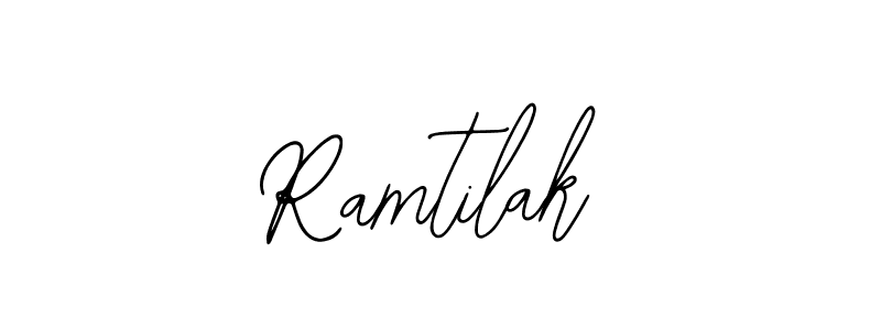 The best way (Bearetta-2O07w) to make a short signature is to pick only two or three words in your name. The name Ramtilak include a total of six letters. For converting this name. Ramtilak signature style 12 images and pictures png