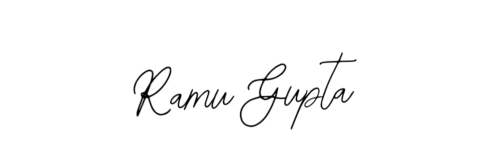 How to make Ramu Gupta signature? Bearetta-2O07w is a professional autograph style. Create handwritten signature for Ramu Gupta name. Ramu Gupta signature style 12 images and pictures png