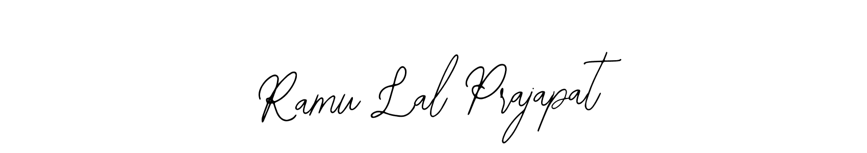 Design your own signature with our free online signature maker. With this signature software, you can create a handwritten (Bearetta-2O07w) signature for name Ramu Lal Prajapat. Ramu Lal Prajapat signature style 12 images and pictures png