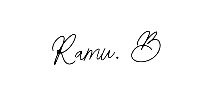 Make a beautiful signature design for name Ramu. B. With this signature (Bearetta-2O07w) style, you can create a handwritten signature for free. Ramu. B signature style 12 images and pictures png