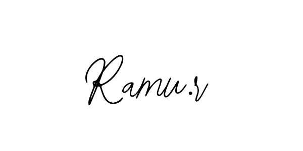 See photos of Ramu.r official signature by Spectra . Check more albums & portfolios. Read reviews & check more about Bearetta-2O07w font. Ramu.r signature style 12 images and pictures png