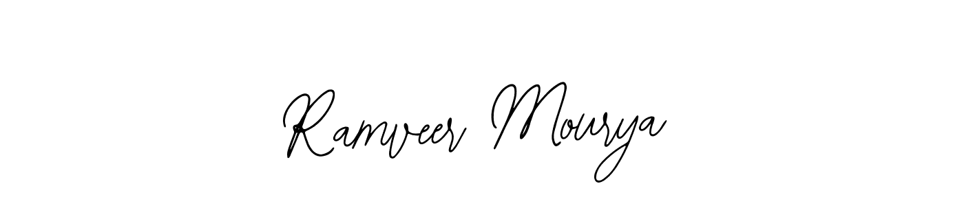 Best and Professional Signature Style for Ramveer Mourya. Bearetta-2O07w Best Signature Style Collection. Ramveer Mourya signature style 12 images and pictures png
