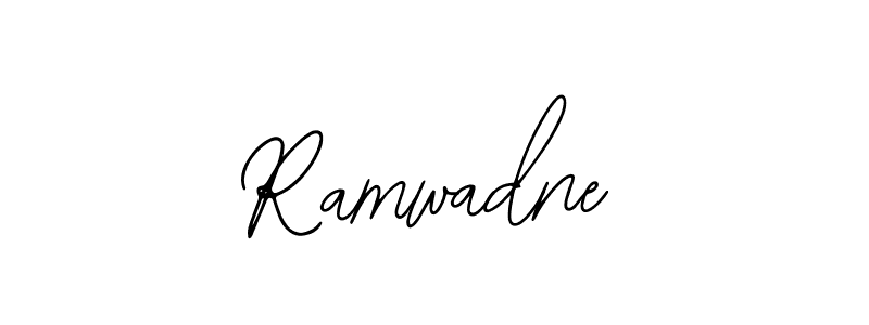 Use a signature maker to create a handwritten signature online. With this signature software, you can design (Bearetta-2O07w) your own signature for name Ramwadne. Ramwadne signature style 12 images and pictures png