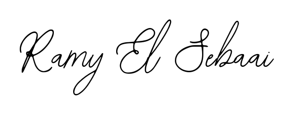 Style your name Ramy El Sebaai with confidence using Bearetta-2O07w signature design. Simple, elegant, and ready for immediate document use. Ramy El Sebaai signature style 12 images and pictures png