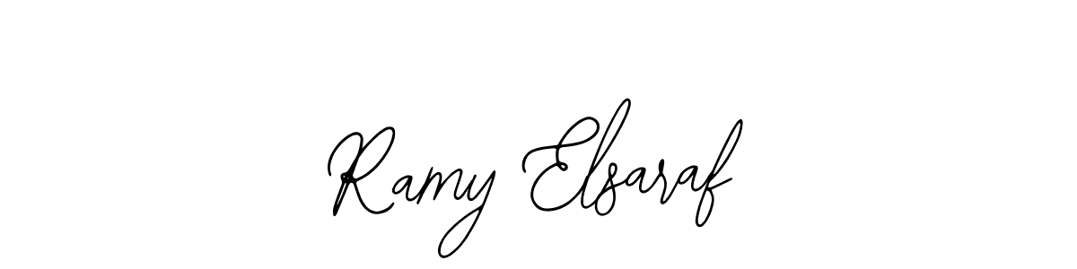 Similarly Bearetta-2O07w is the best handwritten signature design. Signature creator online .You can use it as an online autograph creator for name Ramy Elsaraf. Ramy Elsaraf signature style 12 images and pictures png