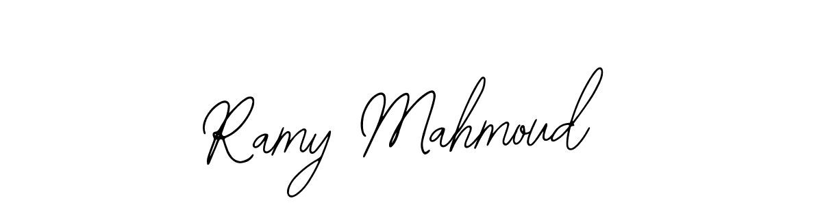 Create a beautiful signature design for name Ramy Mahmoud. With this signature (Bearetta-2O07w) fonts, you can make a handwritten signature for free. Ramy Mahmoud signature style 12 images and pictures png