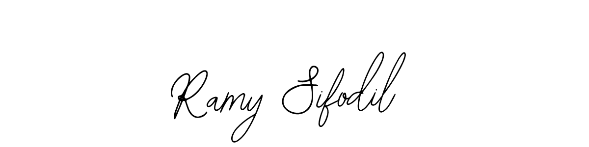 It looks lik you need a new signature style for name Ramy Sifodil. Design unique handwritten (Bearetta-2O07w) signature with our free signature maker in just a few clicks. Ramy Sifodil signature style 12 images and pictures png