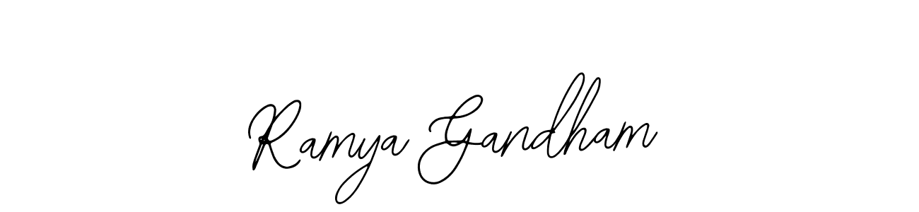 Best and Professional Signature Style for Ramya Gandham. Bearetta-2O07w Best Signature Style Collection. Ramya Gandham signature style 12 images and pictures png