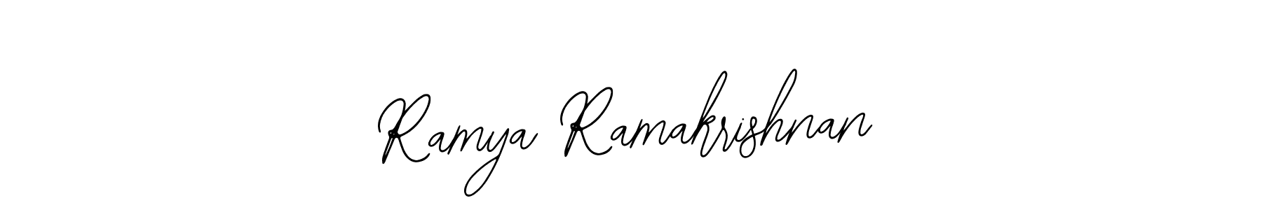 if you are searching for the best signature style for your name Ramya Ramakrishnan. so please give up your signature search. here we have designed multiple signature styles  using Bearetta-2O07w. Ramya Ramakrishnan signature style 12 images and pictures png
