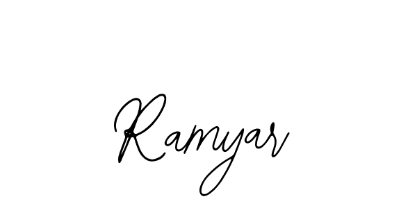 Make a beautiful signature design for name Ramyar. With this signature (Bearetta-2O07w) style, you can create a handwritten signature for free. Ramyar signature style 12 images and pictures png