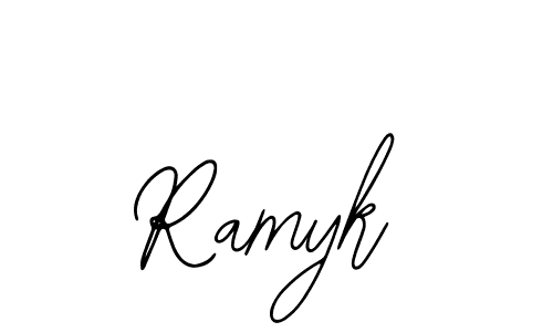 See photos of Ramyk official signature by Spectra . Check more albums & portfolios. Read reviews & check more about Bearetta-2O07w font. Ramyk signature style 12 images and pictures png