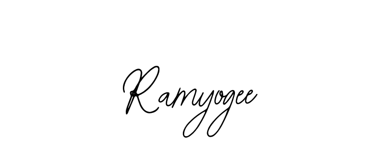 It looks lik you need a new signature style for name Ramyogee. Design unique handwritten (Bearetta-2O07w) signature with our free signature maker in just a few clicks. Ramyogee signature style 12 images and pictures png