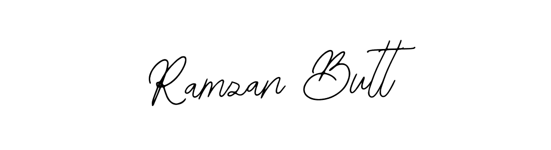 How to make Ramzan Butt signature? Bearetta-2O07w is a professional autograph style. Create handwritten signature for Ramzan Butt name. Ramzan Butt signature style 12 images and pictures png
