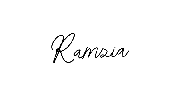 Similarly Bearetta-2O07w is the best handwritten signature design. Signature creator online .You can use it as an online autograph creator for name Ramzia. Ramzia signature style 12 images and pictures png