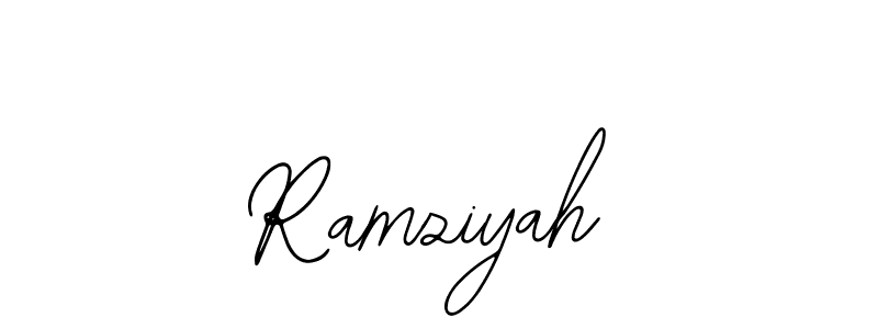Similarly Bearetta-2O07w is the best handwritten signature design. Signature creator online .You can use it as an online autograph creator for name Ramziyah. Ramziyah signature style 12 images and pictures png