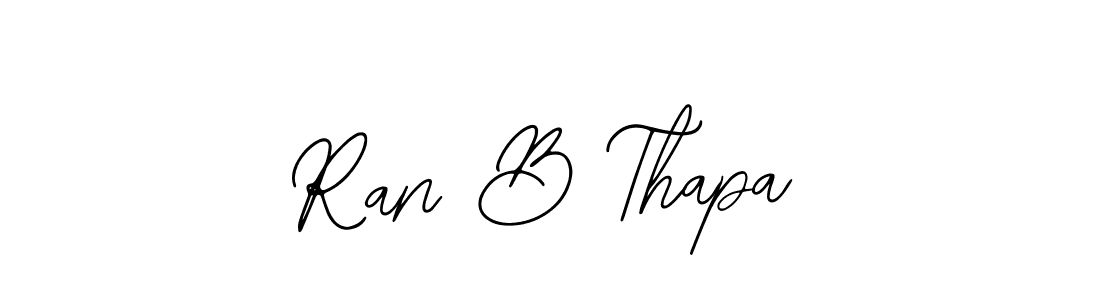 How to make Ran B Thapa signature? Bearetta-2O07w is a professional autograph style. Create handwritten signature for Ran B Thapa name. Ran B Thapa signature style 12 images and pictures png