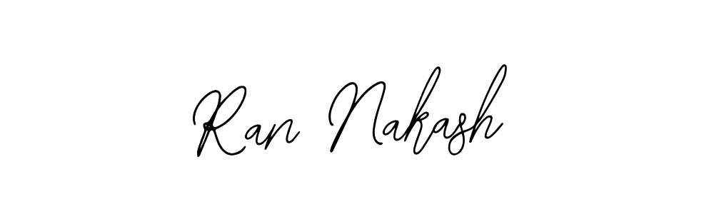 Make a beautiful signature design for name Ran Nakash. With this signature (Bearetta-2O07w) style, you can create a handwritten signature for free. Ran Nakash signature style 12 images and pictures png