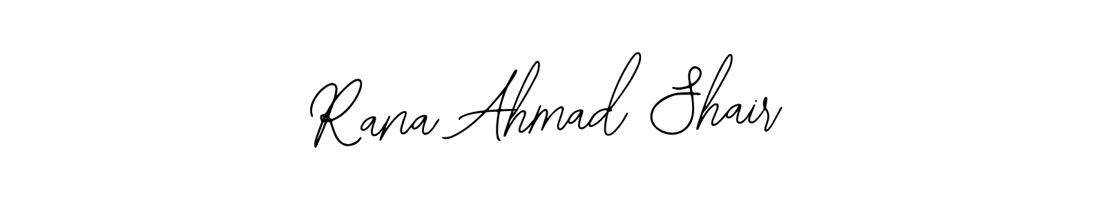 Make a beautiful signature design for name Rana Ahmad Shair. With this signature (Bearetta-2O07w) style, you can create a handwritten signature for free. Rana Ahmad Shair signature style 12 images and pictures png