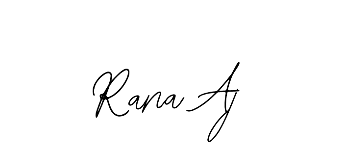 Make a short Rana Aj signature style. Manage your documents anywhere anytime using Bearetta-2O07w. Create and add eSignatures, submit forms, share and send files easily. Rana Aj signature style 12 images and pictures png