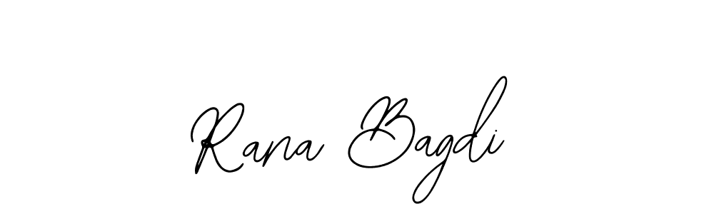 Make a beautiful signature design for name Rana Bagdi. Use this online signature maker to create a handwritten signature for free. Rana Bagdi signature style 12 images and pictures png
