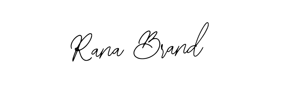 Design your own signature with our free online signature maker. With this signature software, you can create a handwritten (Bearetta-2O07w) signature for name Rana Brand. Rana Brand signature style 12 images and pictures png
