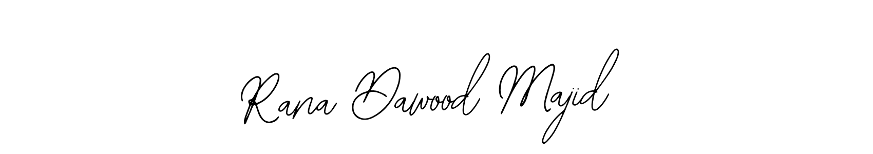 How to make Rana Dawood Majid name signature. Use Bearetta-2O07w style for creating short signs online. This is the latest handwritten sign. Rana Dawood Majid signature style 12 images and pictures png