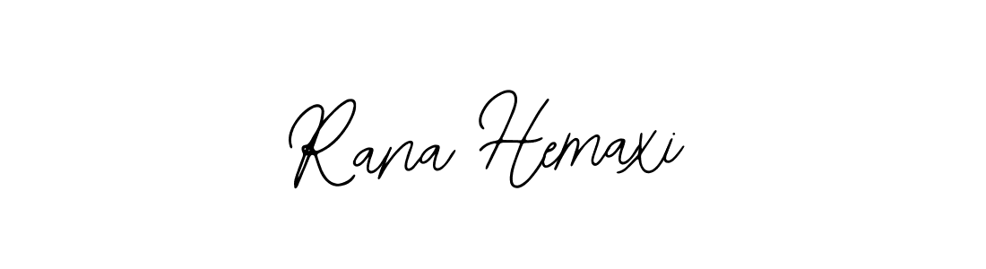 Rana Hemaxi stylish signature style. Best Handwritten Sign (Bearetta-2O07w) for my name. Handwritten Signature Collection Ideas for my name Rana Hemaxi. Rana Hemaxi signature style 12 images and pictures png