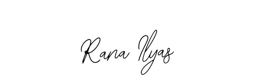 Design your own signature with our free online signature maker. With this signature software, you can create a handwritten (Bearetta-2O07w) signature for name Rana Ilyas. Rana Ilyas signature style 12 images and pictures png