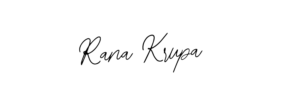 Design your own signature with our free online signature maker. With this signature software, you can create a handwritten (Bearetta-2O07w) signature for name Rana Krupa. Rana Krupa signature style 12 images and pictures png