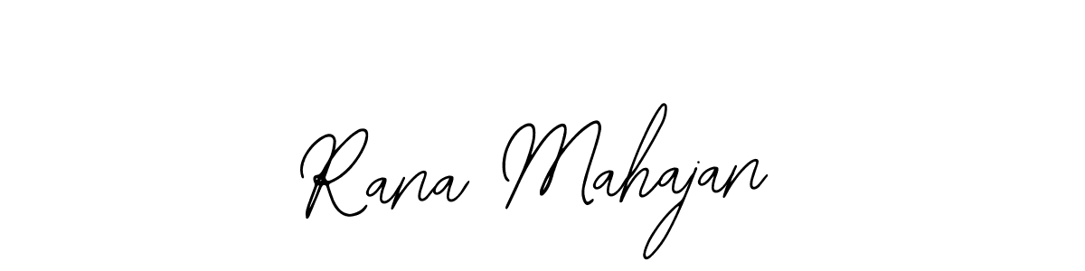 Make a beautiful signature design for name Rana Mahajan. With this signature (Bearetta-2O07w) style, you can create a handwritten signature for free. Rana Mahajan signature style 12 images and pictures png