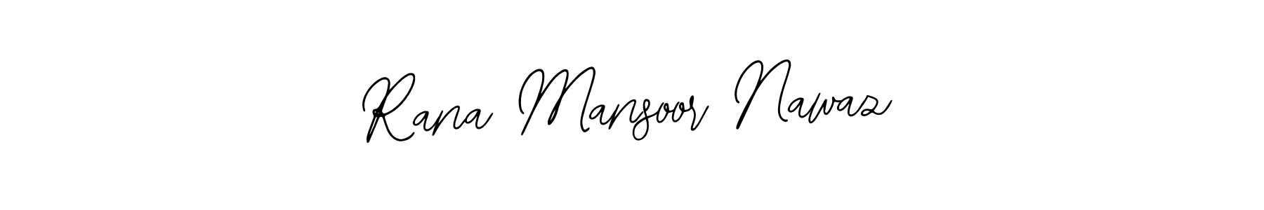 Rana Mansoor Nawaz stylish signature style. Best Handwritten Sign (Bearetta-2O07w) for my name. Handwritten Signature Collection Ideas for my name Rana Mansoor Nawaz. Rana Mansoor Nawaz signature style 12 images and pictures png