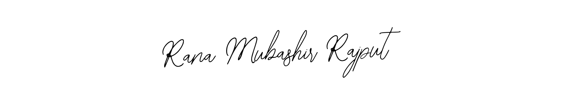 It looks lik you need a new signature style for name Rana Mubashir Rajput. Design unique handwritten (Bearetta-2O07w) signature with our free signature maker in just a few clicks. Rana Mubashir Rajput signature style 12 images and pictures png