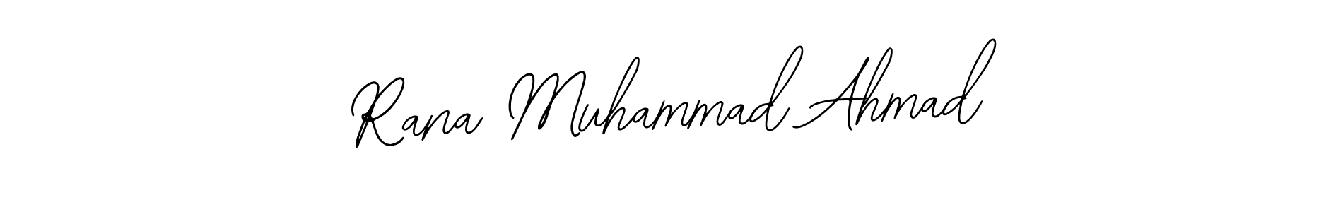 Also we have Rana Muhammad Ahmad name is the best signature style. Create professional handwritten signature collection using Bearetta-2O07w autograph style. Rana Muhammad Ahmad signature style 12 images and pictures png