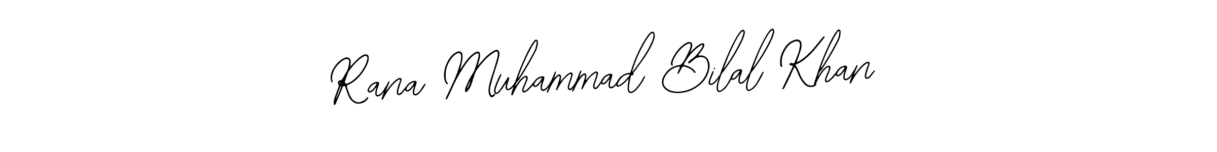 Once you've used our free online signature maker to create your best signature Bearetta-2O07w style, it's time to enjoy all of the benefits that Rana Muhammad Bilal Khan name signing documents. Rana Muhammad Bilal Khan signature style 12 images and pictures png
