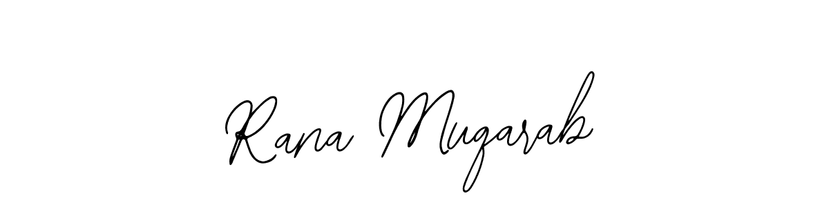 Similarly Bearetta-2O07w is the best handwritten signature design. Signature creator online .You can use it as an online autograph creator for name Rana Muqarab. Rana Muqarab signature style 12 images and pictures png