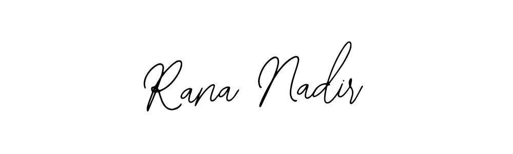 if you are searching for the best signature style for your name Rana Nadir. so please give up your signature search. here we have designed multiple signature styles  using Bearetta-2O07w. Rana Nadir signature style 12 images and pictures png