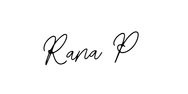 Rana P stylish signature style. Best Handwritten Sign (Bearetta-2O07w) for my name. Handwritten Signature Collection Ideas for my name Rana P. Rana P signature style 12 images and pictures png