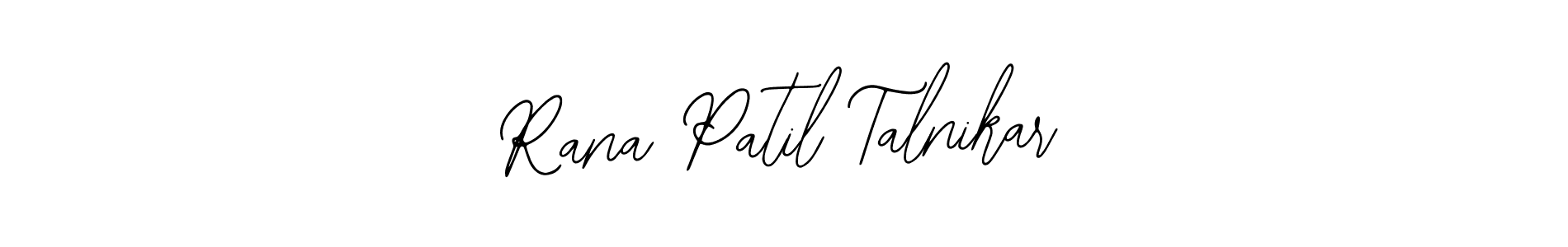 See photos of Rana Patil Talnikar official signature by Spectra . Check more albums & portfolios. Read reviews & check more about Bearetta-2O07w font. Rana Patil Talnikar signature style 12 images and pictures png