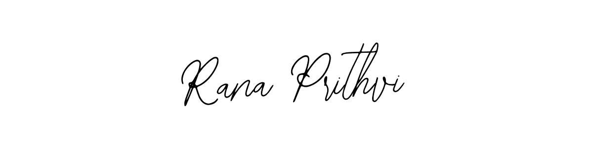 Rana Prithvi stylish signature style. Best Handwritten Sign (Bearetta-2O07w) for my name. Handwritten Signature Collection Ideas for my name Rana Prithvi. Rana Prithvi signature style 12 images and pictures png