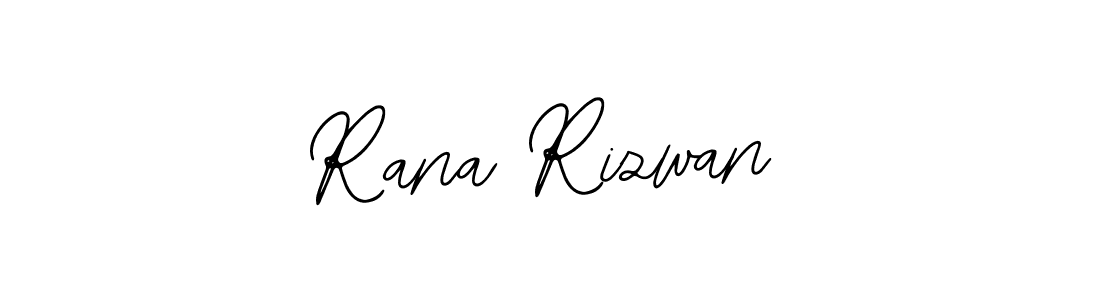 Use a signature maker to create a handwritten signature online. With this signature software, you can design (Bearetta-2O07w) your own signature for name Rana Rizwan. Rana Rizwan signature style 12 images and pictures png