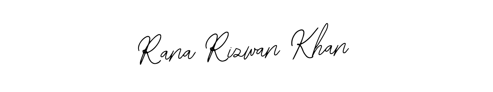 Make a beautiful signature design for name Rana Rizwan Khan. With this signature (Bearetta-2O07w) style, you can create a handwritten signature for free. Rana Rizwan Khan signature style 12 images and pictures png