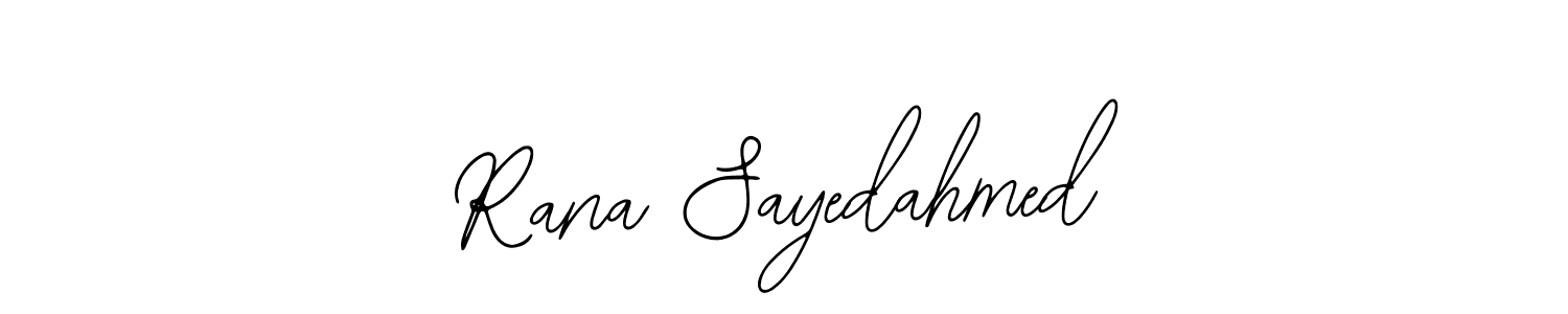 Make a beautiful signature design for name Rana Sayedahmed. Use this online signature maker to create a handwritten signature for free. Rana Sayedahmed signature style 12 images and pictures png