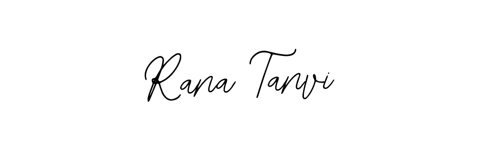 You should practise on your own different ways (Bearetta-2O07w) to write your name (Rana Tanvi) in signature. don't let someone else do it for you. Rana Tanvi signature style 12 images and pictures png