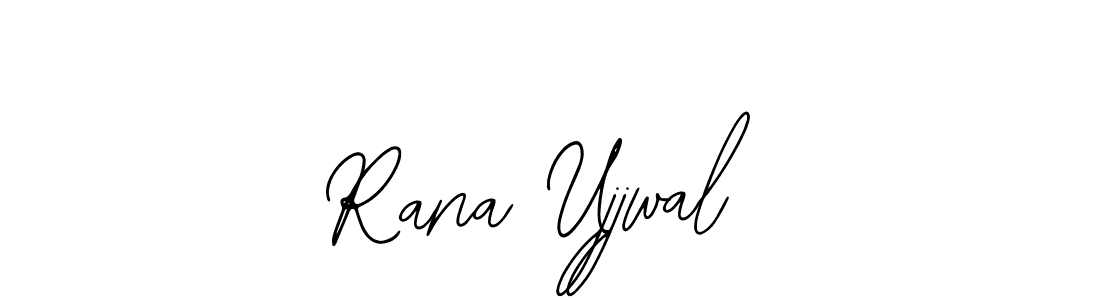 Design your own signature with our free online signature maker. With this signature software, you can create a handwritten (Bearetta-2O07w) signature for name Rana Ujjwal. Rana Ujjwal signature style 12 images and pictures png