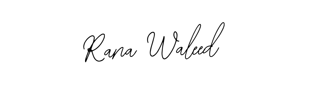 Rana Waleed stylish signature style. Best Handwritten Sign (Bearetta-2O07w) for my name. Handwritten Signature Collection Ideas for my name Rana Waleed. Rana Waleed signature style 12 images and pictures png